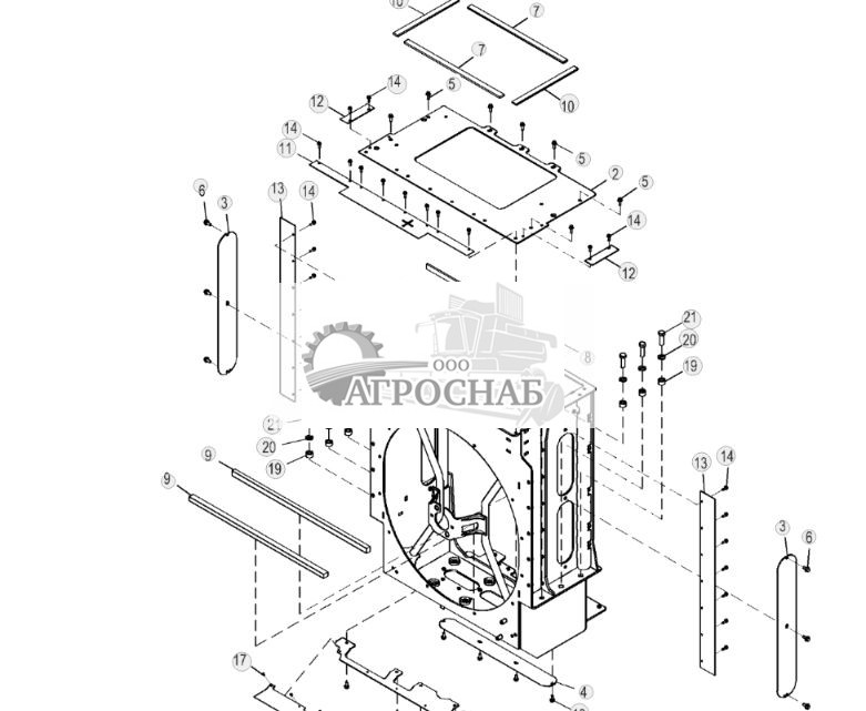 Рама комплекта охлаждения - ST807509 94.jpg